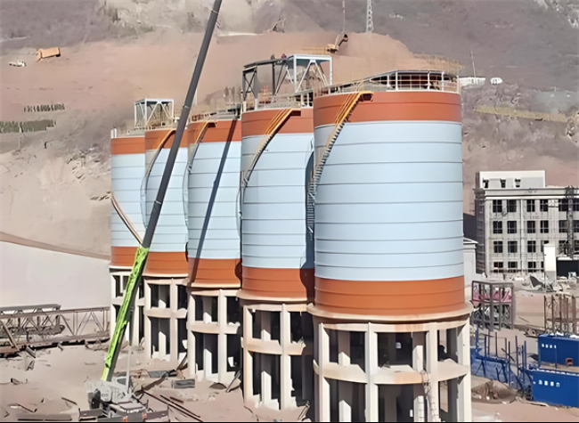 石河子高架钢板仓